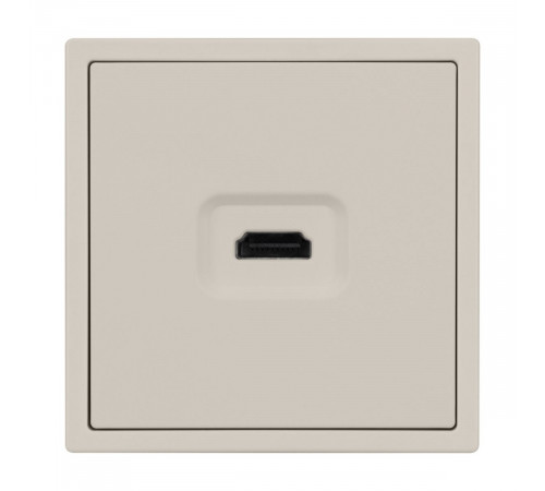 Розетка HDMI софт-тач кашемир Arlight SCT-MHD1-SFPL-CA 061842(1)