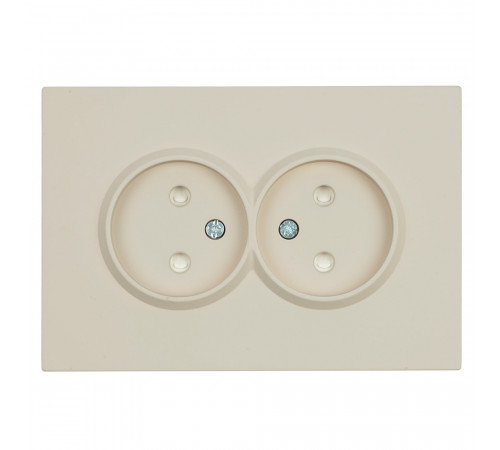 Розетка 2-местная с защитной шторкой Stekker Эмили б/з 250В 16А RST16-5116-08 кашемир soft touch 49903 Розетка 2-местная с защитной шторкой Stekker Эмили б/з 250В 16А RST16-5116-08 кашемир soft touch 49903