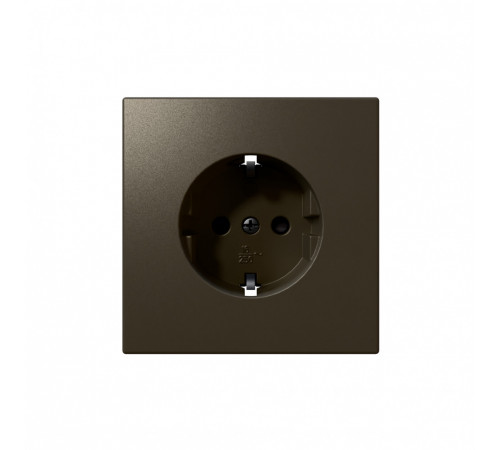 Розетка SCHUKO с защитными шторками 16A 250V 2P+T Jasmart FD5501BR