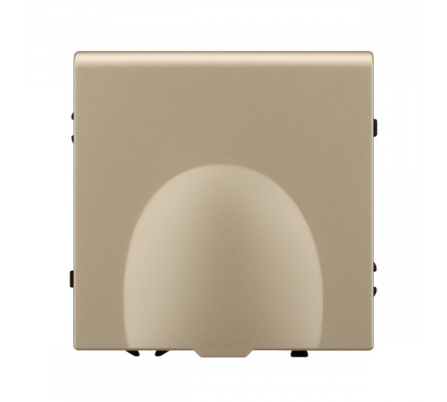 Розетка зк со шторками и крышкой софт-тач золотой песок Arlight SCT-MCP-SFPL-GD (250V, 16A) 054282(1)