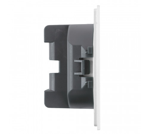 Розетка 1-местная с защитной шторкой (механизм) Stekker б/з Мия 250В 16А RST16-3109-01 белая магнолия 50439