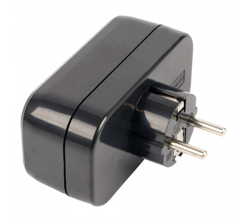 Разветвитель сетевой 2-местный Stekker 250V 16A ABS ADP16-22-20 50680