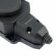 Розетка переносная 2-местная c/з Stekker RST16-2-44 250В 16А IP44 черный 50805