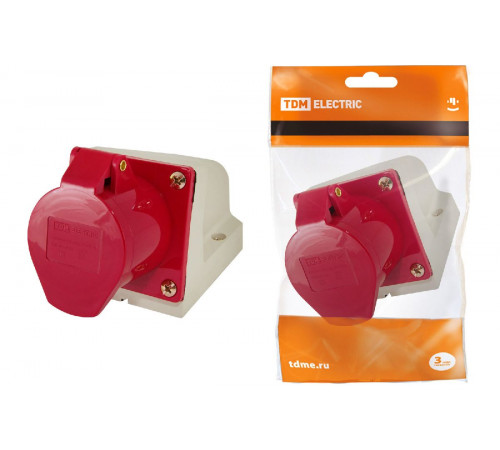 Розетка стационарная TDM Electric SQ0602-0006 Розетка стационарная TDM Electric SQ0602-0006
