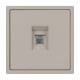 Розетка телефонная софт-тач кашемир Arlight SCT-MTL1-SFPL-CA (RJ-11, 4C) 061892(1)