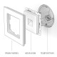 Розетка Ethernet RJ-45 Werkel W1181006 4690389157691 a050880