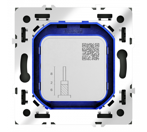 Розетка телевизионная Voltum S70 VLS060407 Розетка телевизионная Voltum S70 VLS060407