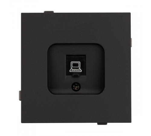 Механизм компьютерной розетки Arlight SCT-TENDO-MPC1-SFPL-BK (RJ-45, CAT6) 054591