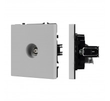 Механизм телевизионной розетки Arlight SCT-NOBE-MTV1-SFPL-IS (Никель) 061896