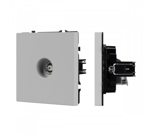 Механизм телевизионной розетки Arlight SCT-NOBE-MTV1-SFPL-IS (Никель) 061896