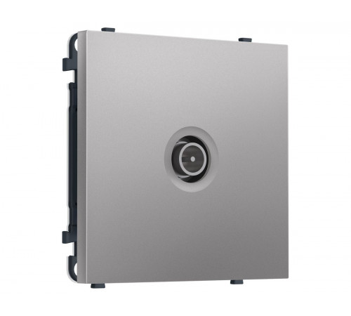 Комплект механизма TV розетки проходной SIGMA Сталь матовый 5-1000 MHz 4dB QUANT PRO Ambrella Volt MS513030 (SP5130, PR211)