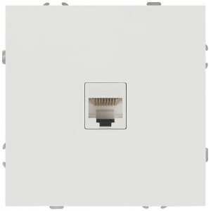 Розетка ЭРА Galaxy 15-3107-01 информационная RJ45 IP20 белый Б0070735