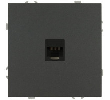 Розетка Эра Galaxy 15-3107-06 информационная RJ45 IP20 графит Б0070745