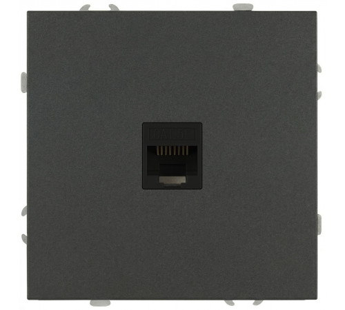 Розетка Эра Galaxy 15-3107-06 информационная RJ45 IP20 графит Б0070745