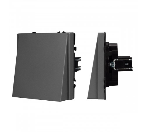 Вывод кабеля софт-тач серый базальт Arlight SCT-MCO1-SFPL-GR 061806(1)