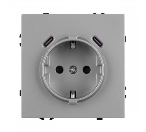Механизм розетки с USB зарядкой Arlight SCT-NOBE-MUCC-SFPL-IS (230V, 16A) 061817