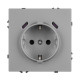 Механизм розетки с USB зарядкой Arlight SCT-NOBE-MUCC-SFPL-IS (230V, 16A) 061817