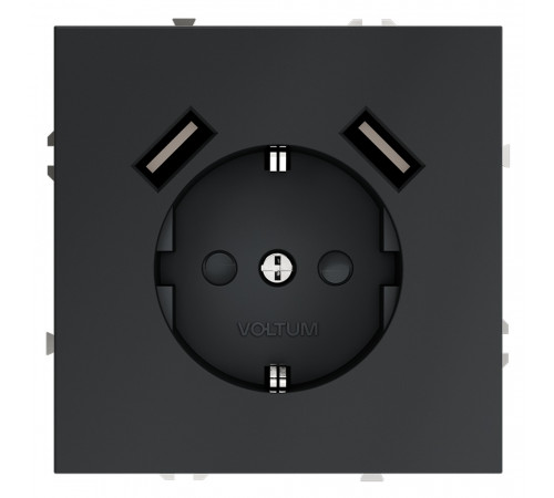 Розетка с USB, А+А Voltum S70 VLS040407 Розетка с USB, А+А Voltum S70 VLS040407