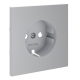 Накладка для розетки с заземлением Voltum S70 (серый) VLS000616