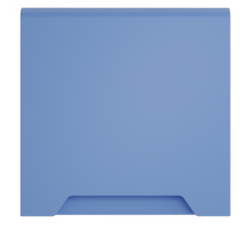 Накладка для розетки с заземлением, защитными шторками и крышкой Voltum S70 (деним) VLS000815