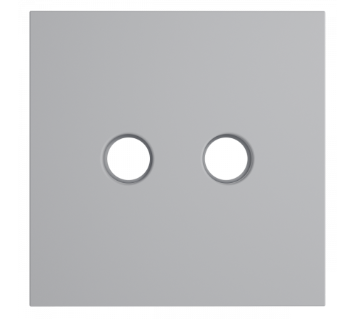 Накладка для розетки телевизионной оконечной TV+SAT Voltum S70 (серый) VLS001616