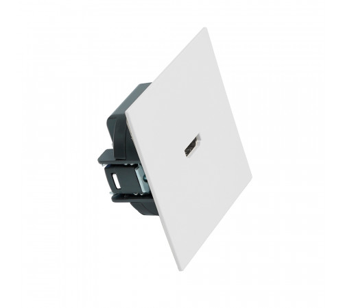 Розетка HDMI 2.0 Type A Stekker Мия RST00-3118-01 белая магнолия 50827