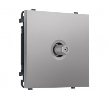 Комплект механизма TV розетки SAT SIGMA Сталь матовый 5-2400MHz 3.5dB QUANT PRO Ambrella Volt MS513050 (SP5130, PR215)