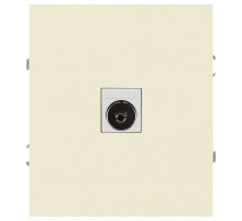 Розетка Эра Arktik 16-3101-02 TV одиночная слоновая кость Б0070465