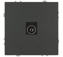 Розетка Эра Galaxy 15-3101-06 TV одиночная IP20 графит Б0070725