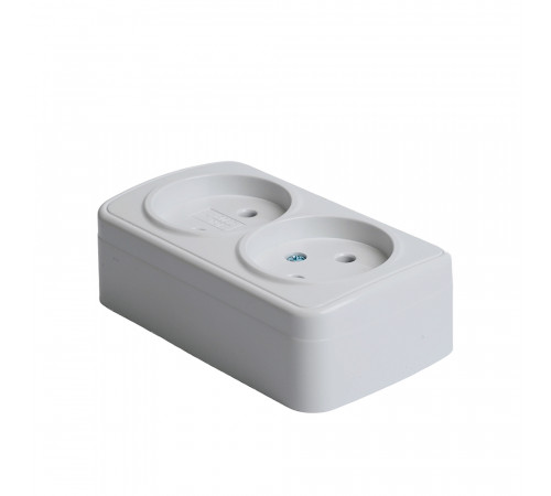 Розетка накладная 2-местная Stekker Basic PST10-502-20 50075 Розетка накладная 2-местная Stekker Basic PST10-502-20 50075