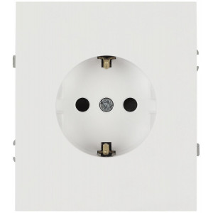 Розетка Эра Arktik 16-2102-08 с заземлением 2P+E Schuko со шторками 16А-250В белый матовый Б0070431