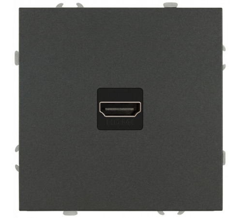 Розетка Эра Galaxy 15-3114-06 HDMI IP20 графит Б0070799