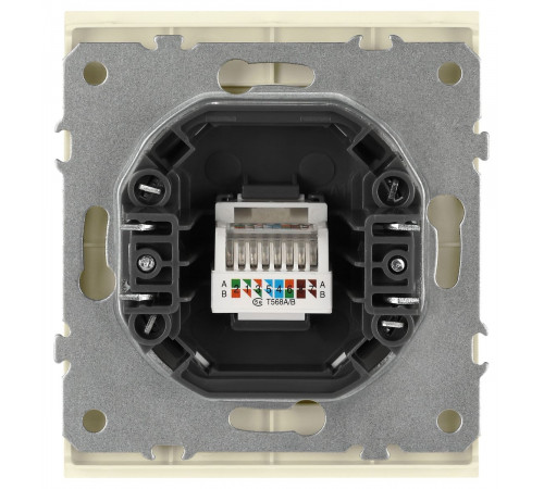 Розетка Эра Arktik 16-3107-02 информационная RJ45 слоновая кость Б0070475