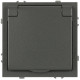 Розетка Эра Galaxy 15-2103-06 c заземлением 2P+E Schuko со шторками с крышкой 16А-250В IP20 графит Б0070668