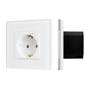 Розетка электрическая с Zigbee управлением Arlight SCT-OMALI-EUZB1-PL-WH (240V, 16A, Zigbee) 050215
