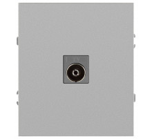 Розетка Эра Arktik 16-3101-03 TV одиночная алюминий Б0070466