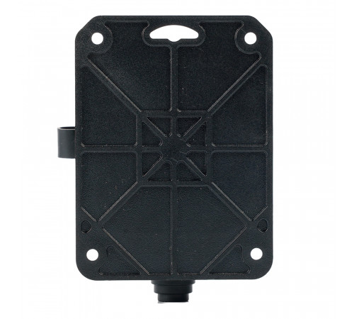 Розетка переносная 1-местная c/з Stekker RST16-1-44 250В 16А IP44 черный 50804