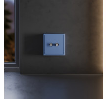 Накладка для розетки телевизионной оконечной TV+SAT Voltum S70 (деним) VLS001615