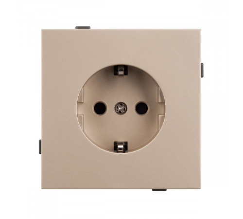 Механизм электрической розетки Arlight SCT-TENDO-MEU1-PL-GD (230V, 16A) 054081