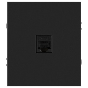 Розетка Эра Arktik 16-3107-05 информационная RJ45 антрацит Б0070478
