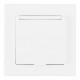 Комплект розетки с/з и шторками, защитной крышкой и рамкой Arte Milano SET06-1-41-1 white