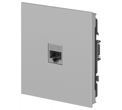 Розетка Эра Arktik 16-3107-03 информационная RJ45 алюминий Б0070476