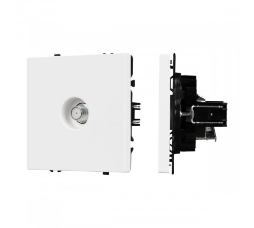 Розетка спутник софт-тач белый кварц Arlight SCT-MST1-SFPL-WH (SAT) 054296(1)