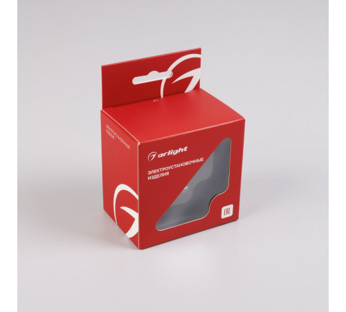 Механизм USB розетки Arlight SCT-TENDO-MUAC-PL-BK (5V, 3A, QC3) 054095