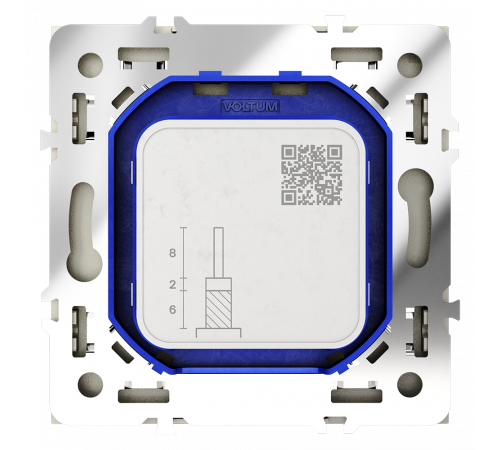 Розетка телевизионная Voltum S70 VLS060404 Розетка телевизионная Voltum S70 VLS060404