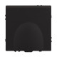 Розетка зк со шторками и крышкой софт-тач черный оникс Arlight SCT-MCP-SFPL-BK (250V, 16A) 054281(1)