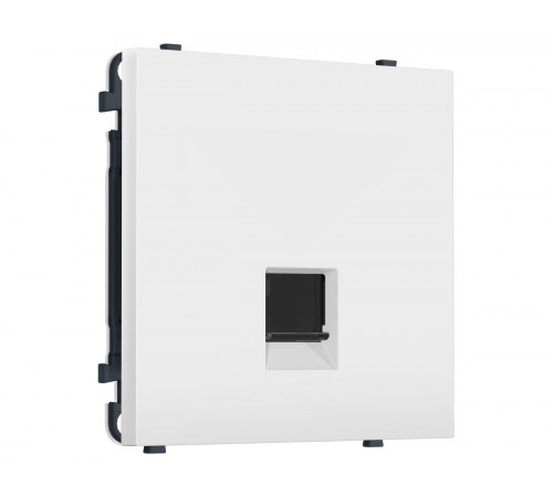 Комплект механизма компьютерной розетки SIGMA Белый матовый RJ-45 Ambrella Volt MS132010 (SP1320, PR188)