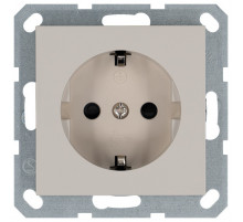 Розетка SHUKO с защитными шторками 16A 250V 2P+T, цвет Тауп Jasmart G5501T