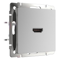 Розетка HDMI Werkel серебряный WL06-60-11 4690389110993 a039268