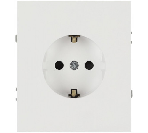 Розетка Эра Arktik 16-2101-08 с заземлением 2P+E Schuko 16А-250В белый матовый Б0070421